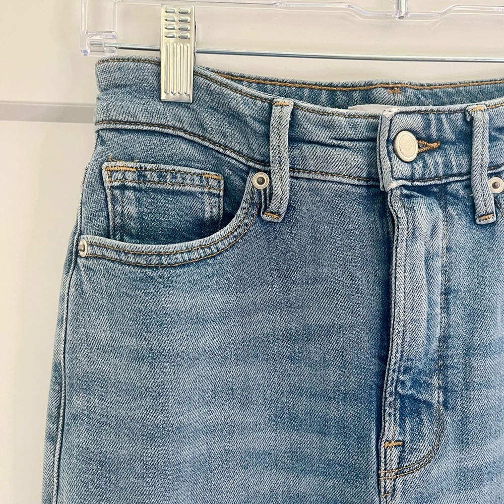Good American denim slit skirt - Picture 4 of 5